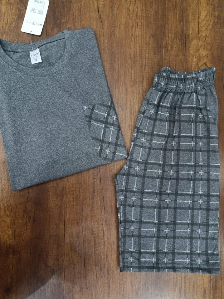 Cepli Erkek Kapri PiJaMa TaKıMı - Görsel 3