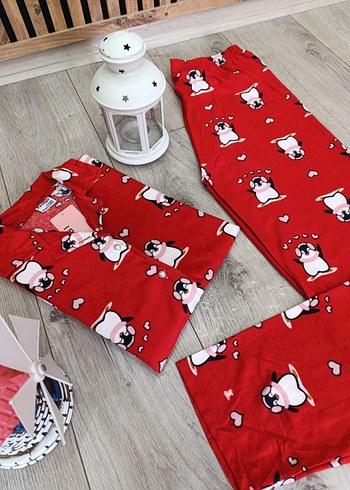 Uzun Kollu Kadın Pijama Takımı