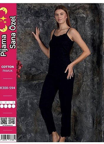 İp Askılı Pijama Takımı 