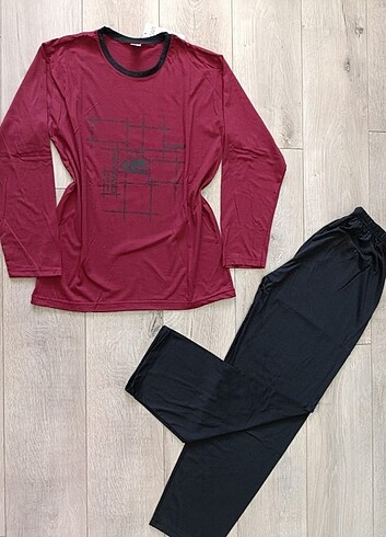 Erkek Uzun Kollu Pijama Takımı - Görsel 3