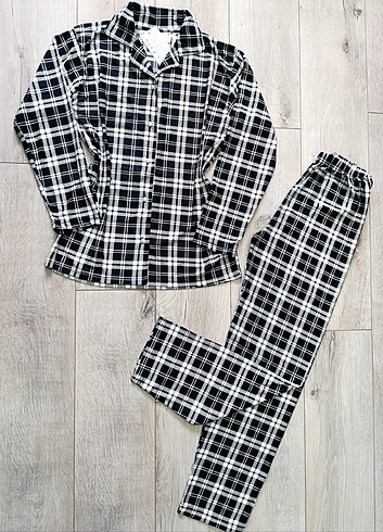 xxl Beden Bayan Uzun Kollu Pijama 