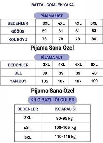 48 Beden çeşitli Renk BATTAL Bayan ÖNDEN DÜĞMELİ PİJAMA TAKIMI