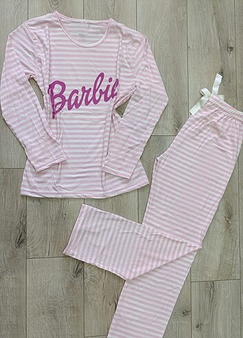 m Beden Bayan Uzun Kollu Pijama Takımı