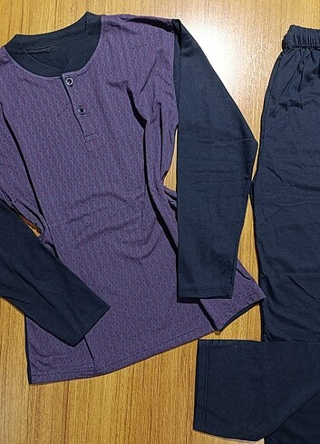 Erkek Uzun Kol Pijama Takımı - Görsel 2