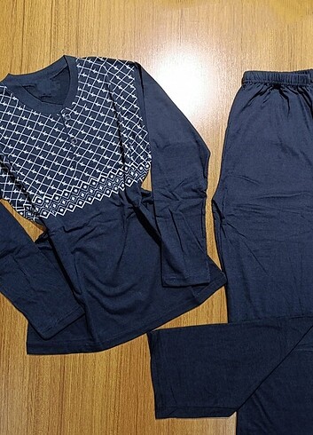 Erkek Uzun Kol Pijama Takımı - Görsel 2