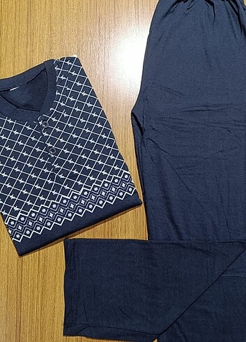 Erkek Uzun Kol Pijama Takımı - Görsel 3