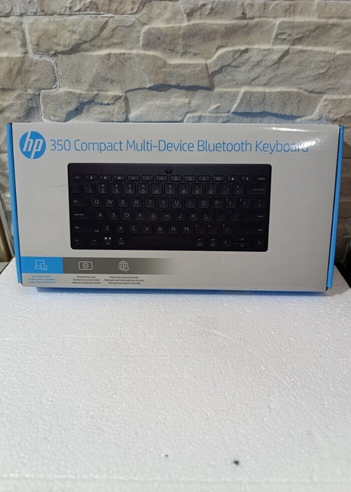 HP 350 692S8AA Siyah Compact Bluetooth Klavye

 - Görsel 3