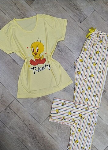 Diğer Bayan Kısa Kol Pijama 
