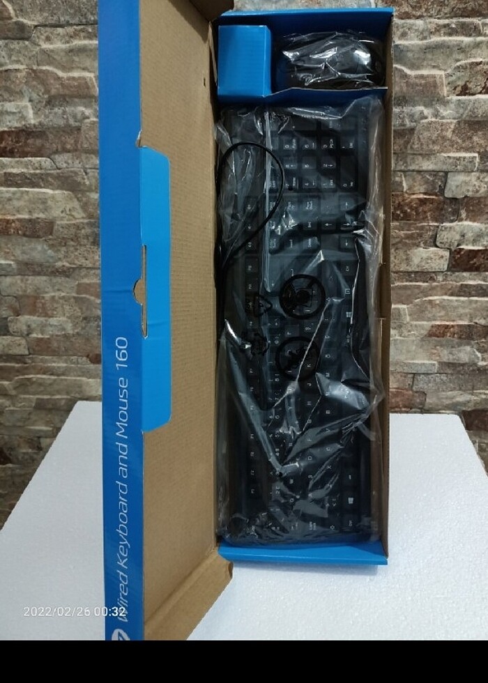 HP 160 6HD76AA Klavye Mouse Seti

 - Görsel 2