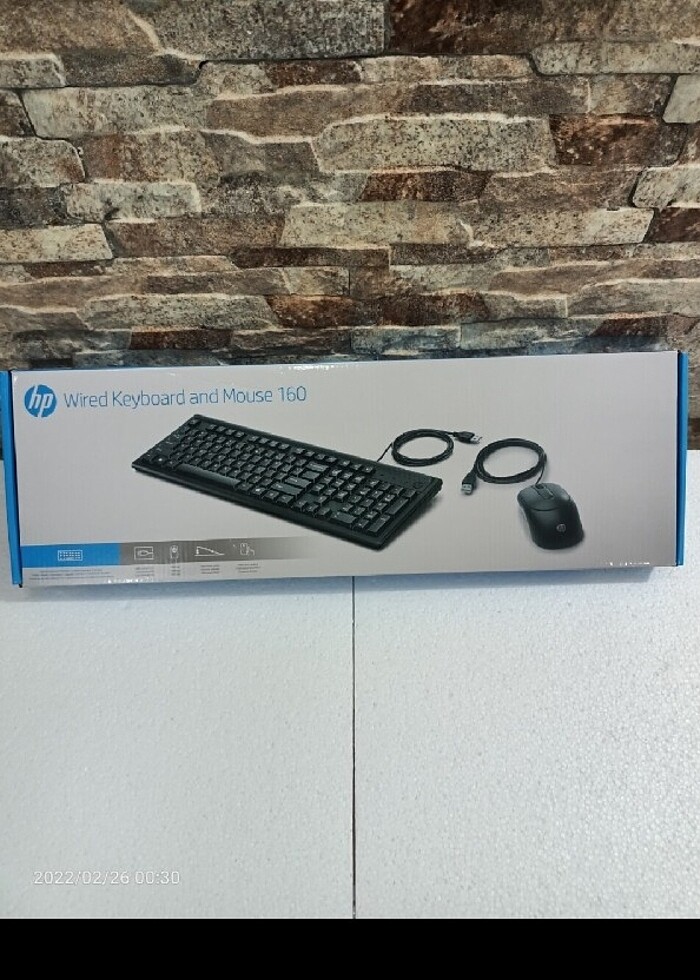HP 160 6HD76AA Klavye Mouse Seti

 - Görsel 3