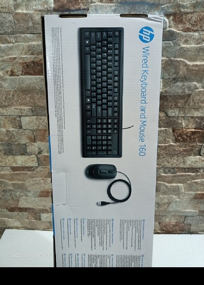 HP 160 6HD76AA Klavye Mouse Seti

 - Görsel 4