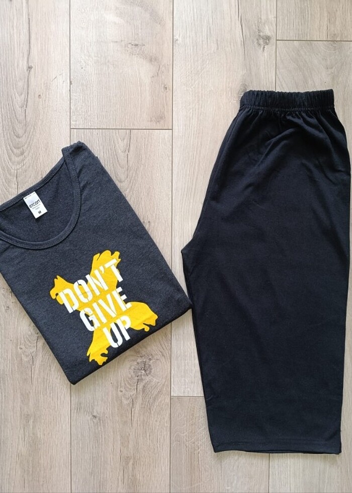 ERKEK KAPRİ PİJAMA TAKIMI - Görsel 2