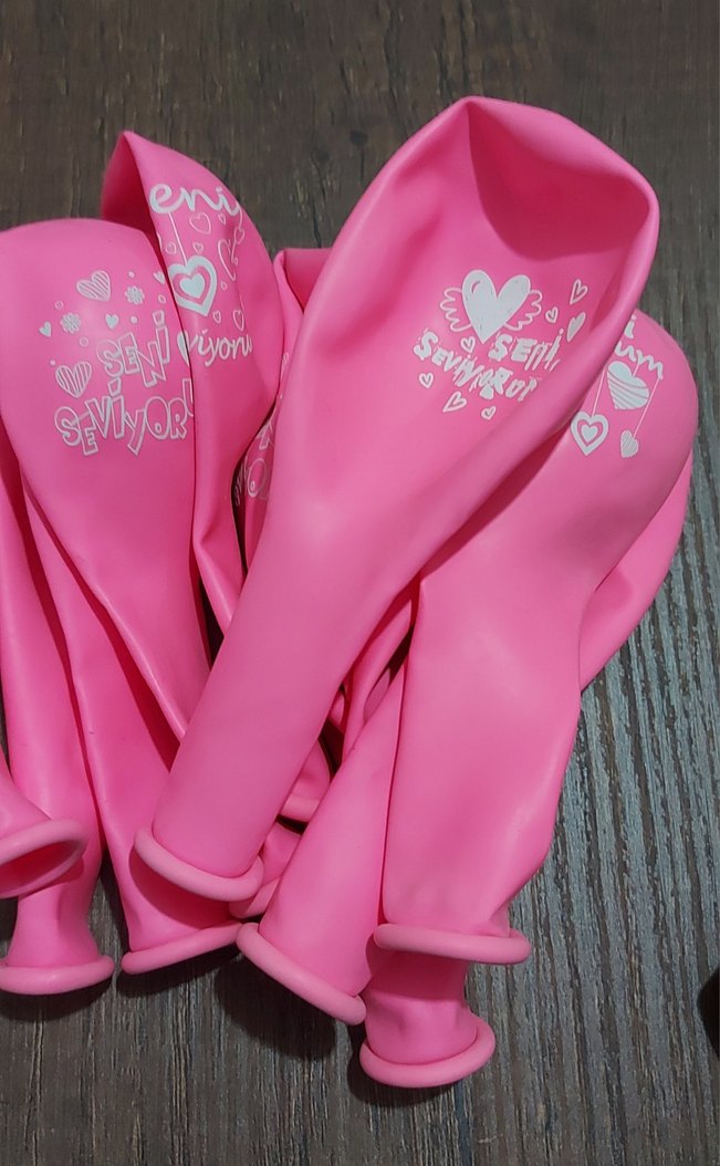 Renkli Parti Balonları Seti - Görsel 3