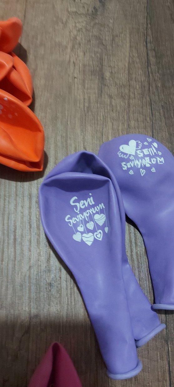 Renkli Parti Balonları Seti - Görsel 4