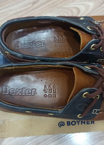 41 Beden Orjinal Dexter ayakkabı Düğmeli Kahverengi Der