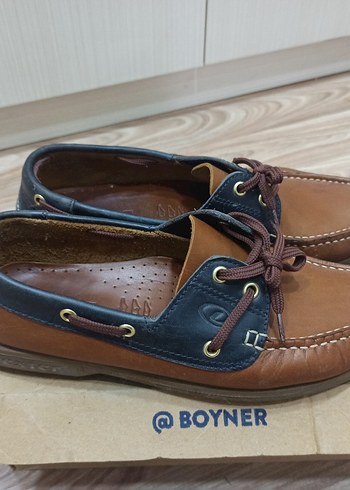 41 Beden kahverengi Renk Orjinal Dexter ayakkabı Düğmeli Kahverengi Der
