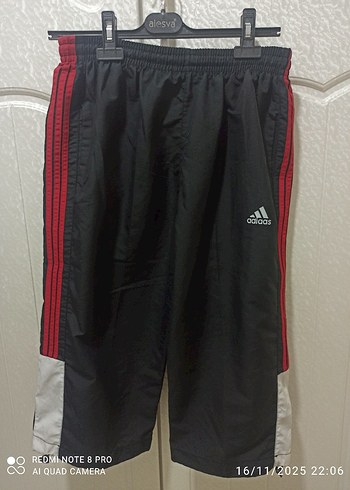 Siyah Kızaklı Adidas Eşofman Altı - Görsel 4