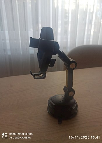 Siyah Telefon Tutucu Araç İçi - Görsel 2