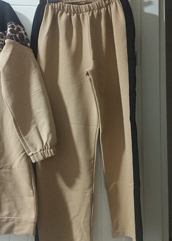 Kadın Kahverengi Uzun Fermuarlı Eşofman Takımı - Görsel 3