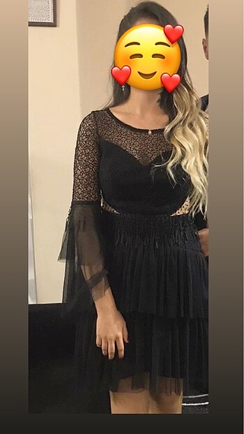 s Beden siyah Renk Siyah tasarım elbise