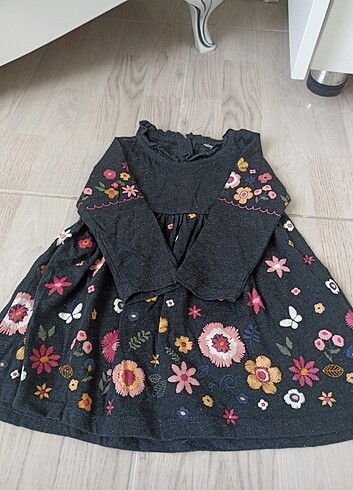 12-18 Ay Beden LC Waikiki kız çocuk elbise