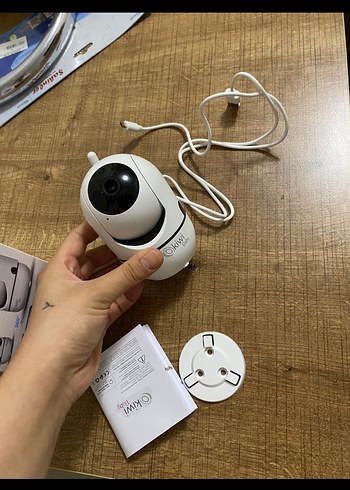 Kiwi Baby Beyaz Bebek Kamerası - Görsel 2