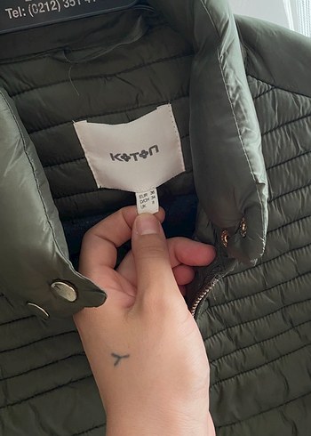 Düğmeli Gri Kadın Ceket - Görsel 2