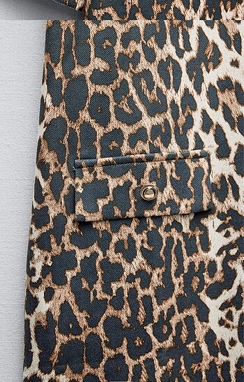 m Beden çeşitli Renk Zara leopar elbise