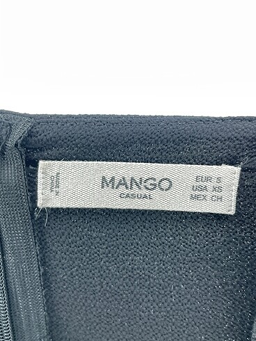 s Beden siyah Renk Mango Kısa Tulum %70 İndirimli.