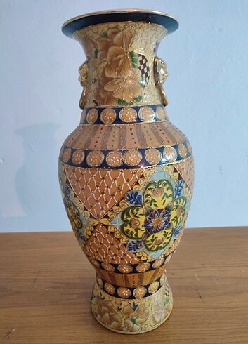 Çini Büyük Vazo(Porselen)(İthal)