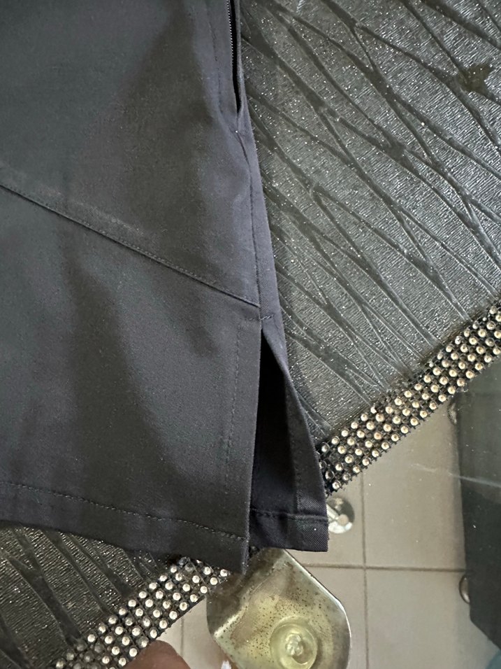 Siyah Pilili Mini Etek - Görsel 2