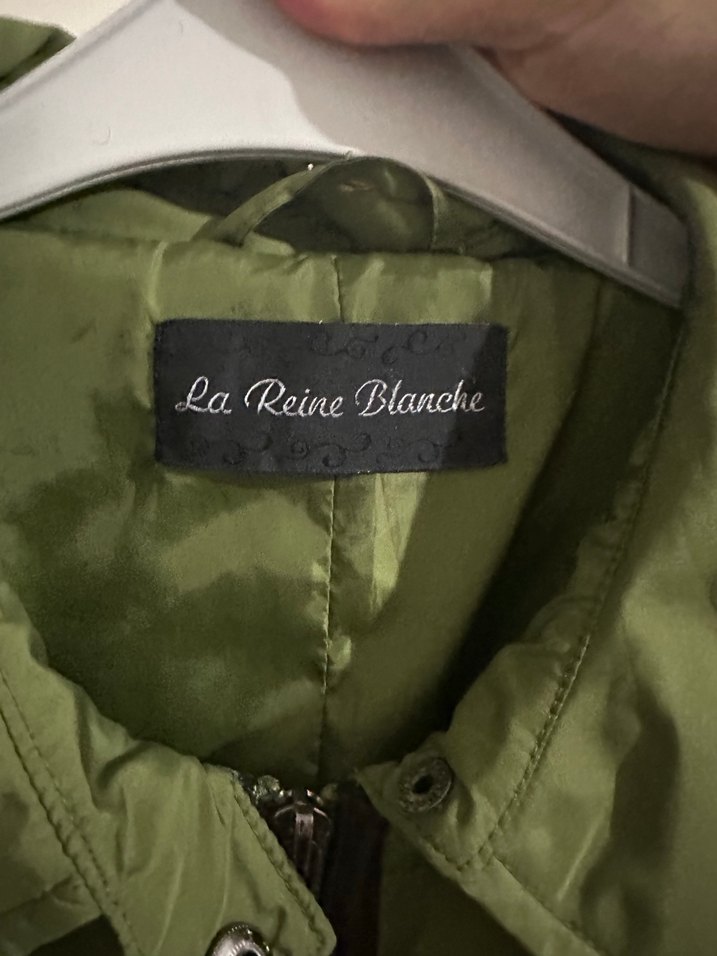 Yeşil Fermuarlı  Midi Ceket - Görsel 3