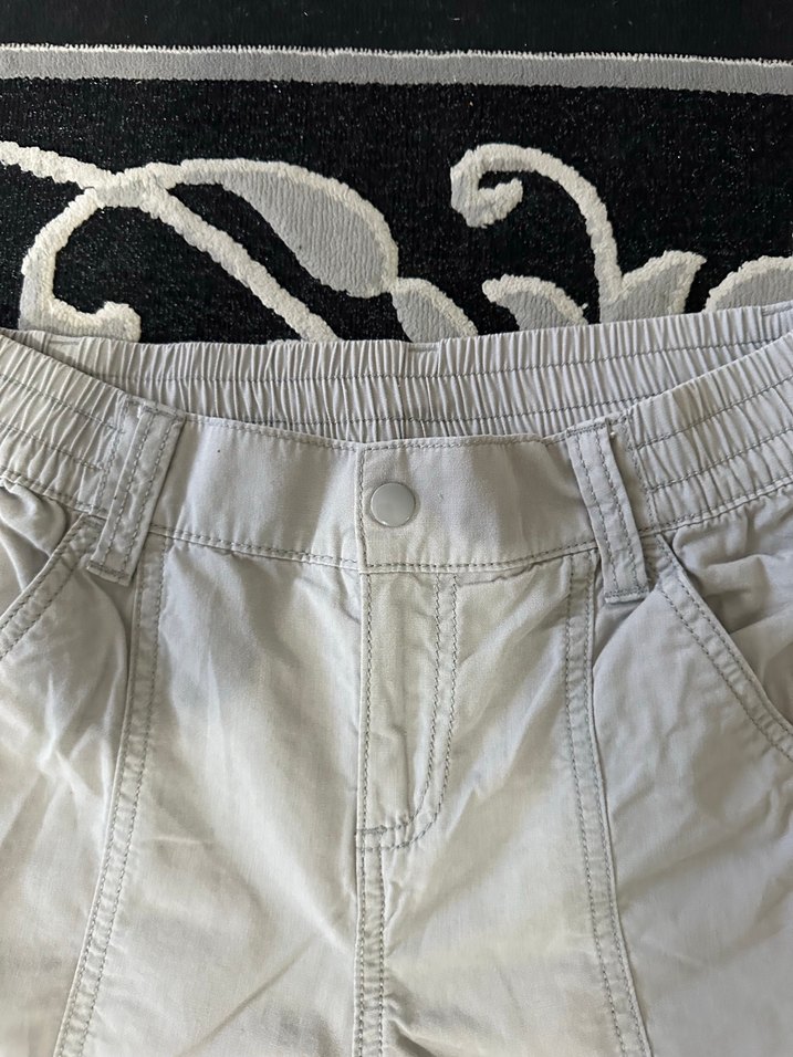 Kadın Gri Kargo Rahat Pantolon - Görsel 2