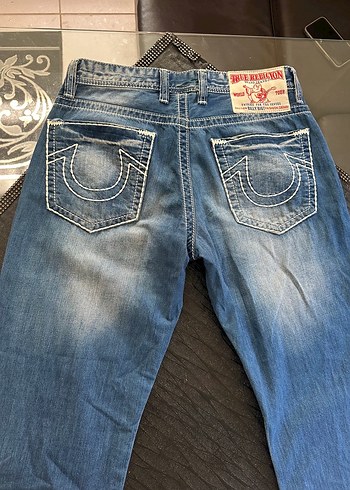 True Religion Mavi Denim Sokak Stili Jean