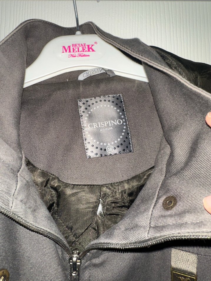 Siyah Kadın Kuşaklı Uzun Trençkot - Görsel 2