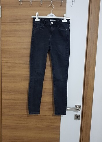 Süper jean, açık siyah