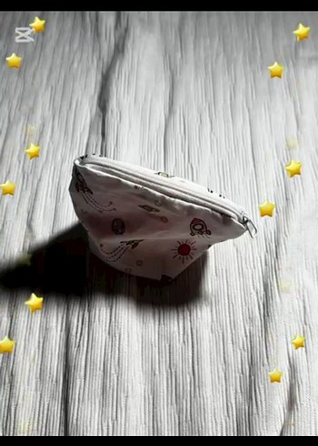 Renkli Baskılı Kadın Makyaj Çantası - Görsel 8