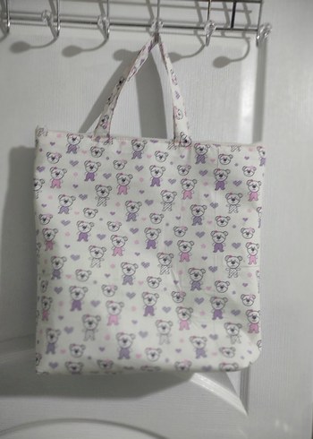 Mor Baskılı Kadın Günlük Çanta - Görsel 8