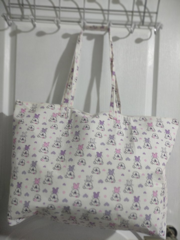 Mor Baskılı Kadın Günlük Çanta - Görsel 5