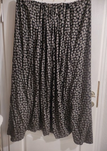 Mor Bağlama Desenli Uzun Salaş şalvar - Görsel 4