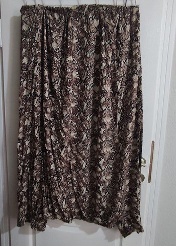 Mor Bağlama Desenli Uzun Salaş şalvar - Görsel 2