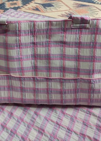 Pembe Tonlarda Pastel Batik Bebek Çantası - Görsel 7