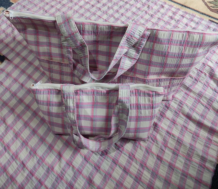 Pembe Tonlarda Pastel Batik Bebek Çantası - Görsel 5