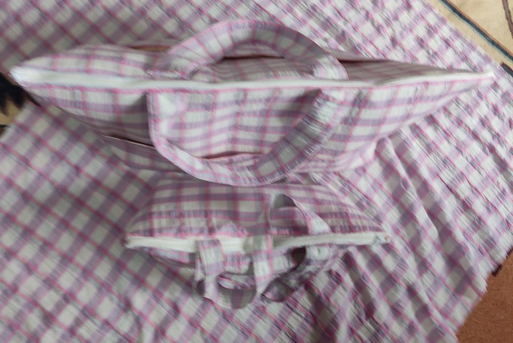 Pembe Tonlarda Pastel Batik Bebek Çantası - Görsel 2