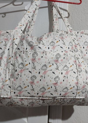 Baskılı Beyaz Gri Çocuk Uyku Çantası - Görsel 8