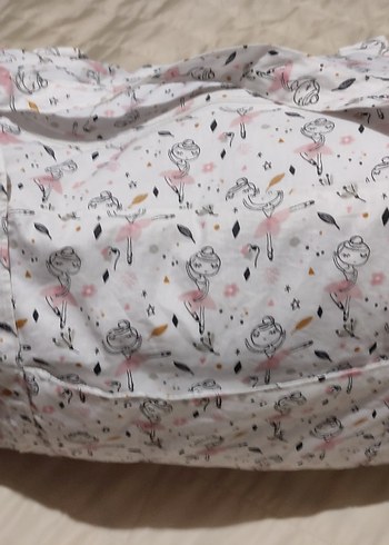 Baskılı Beyaz Gri Çocuk Uyku Çantası - Görsel 10