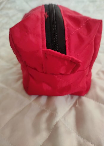 Renkli Baskılı Fermuarlı Kadın Makyaj Çantası - Görsel 19