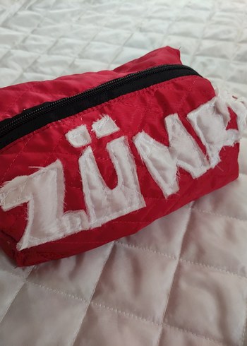 Renkli Baskılı Fermuarlı Kadın Makyaj Çantası - Görsel 9