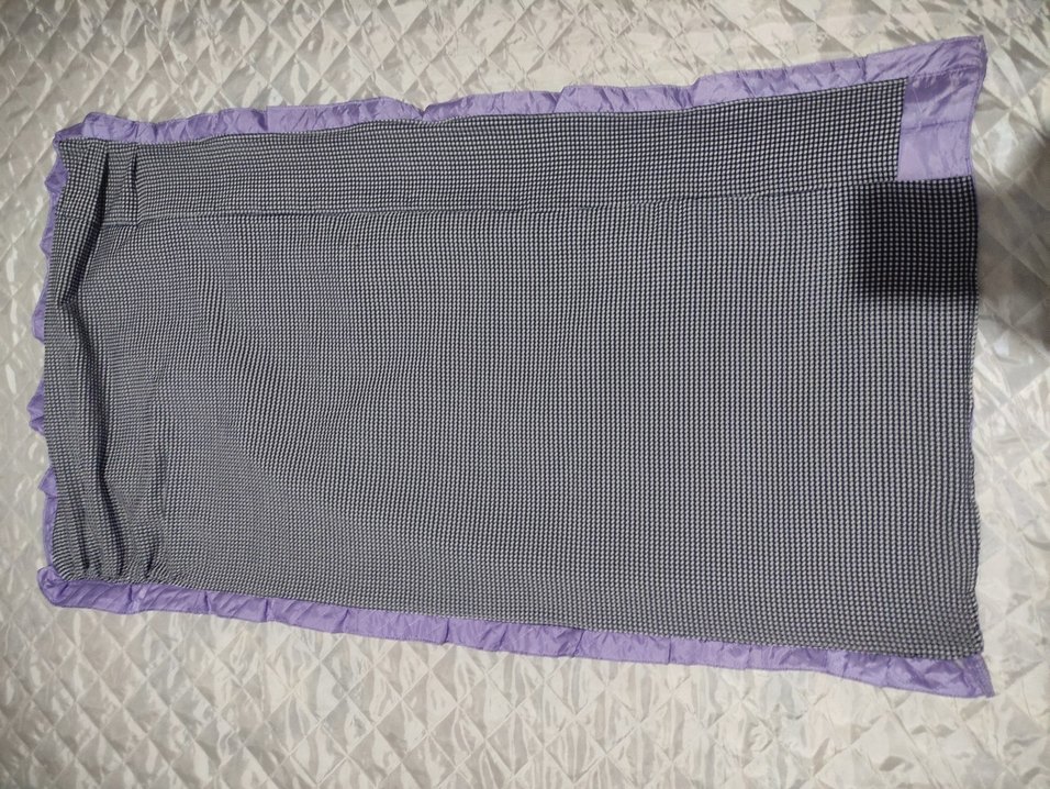 Parlak Mor Düz Desenli secdade - Görsel 3