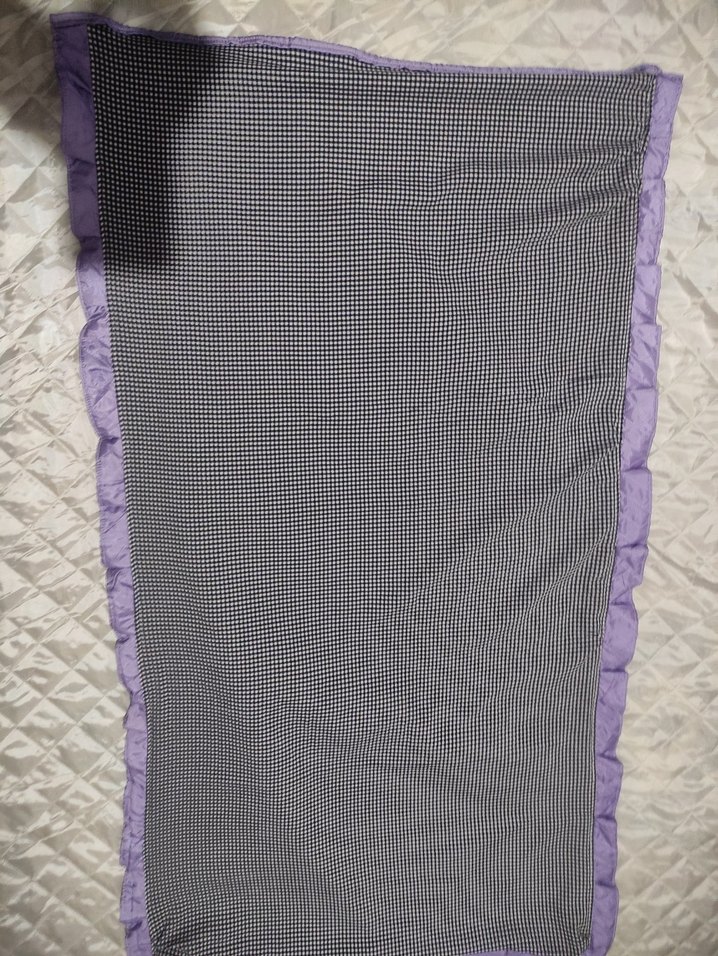 Parlak Mor Düz Desenli secdade - Görsel 4